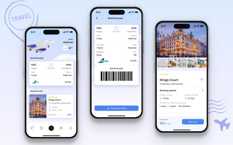 Travel Booking App