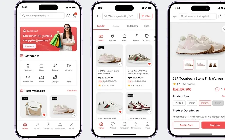 E-commerce Mobile App