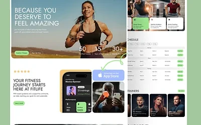 Fitness & Wellness Website